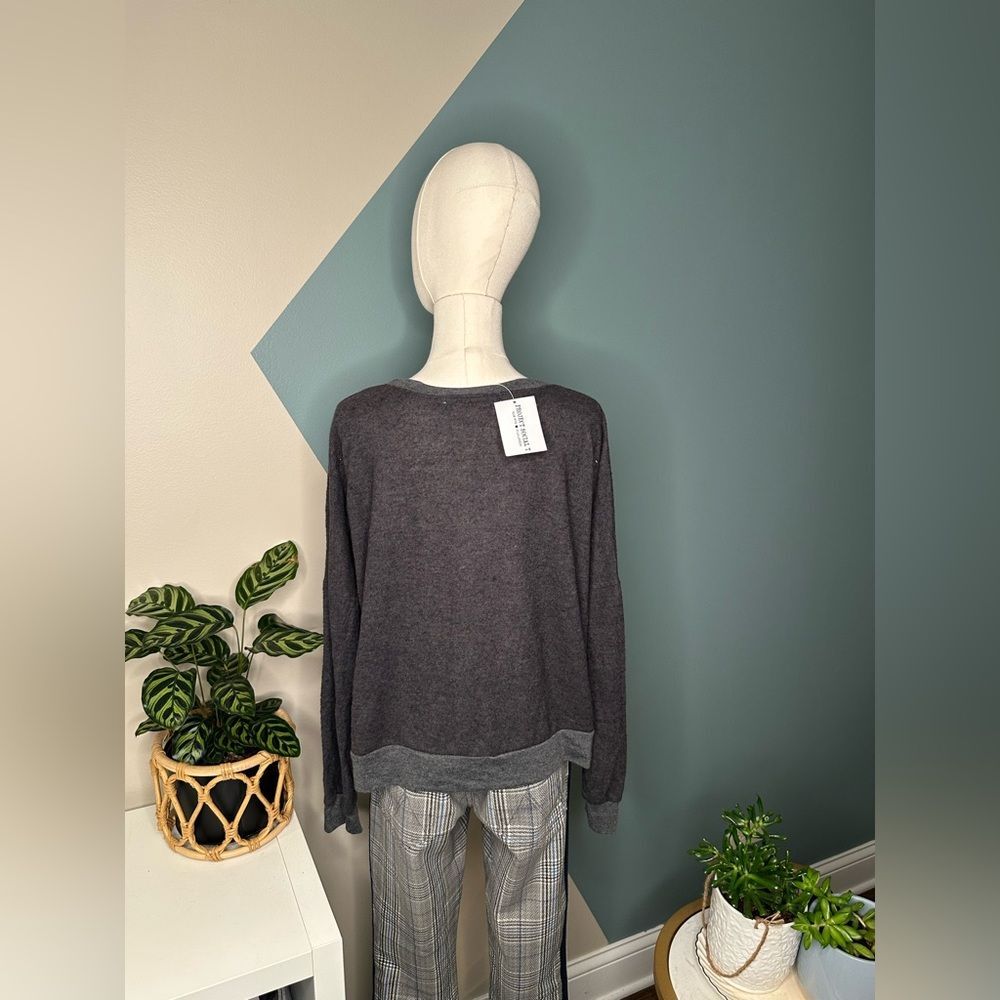 Project Social T “Take Me to the Hamptons” Graphic Sweatshirt Pullover NWT Small - Picture 2 of 10